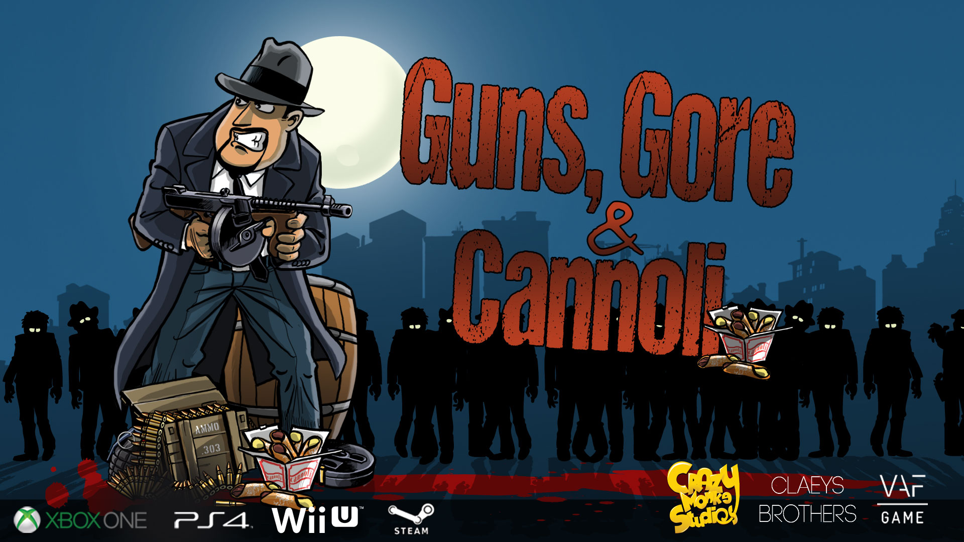 Guns, Gore and Cannoli Cover