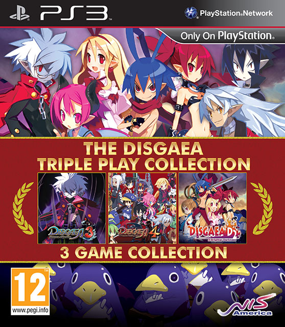 Disgaea Triple Play Collection Cover