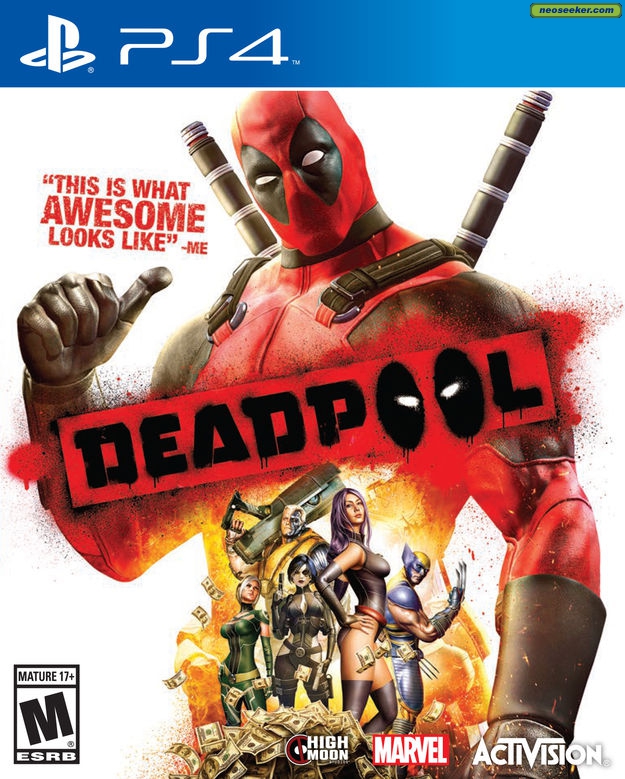 Deadpool - PS4 Cover
