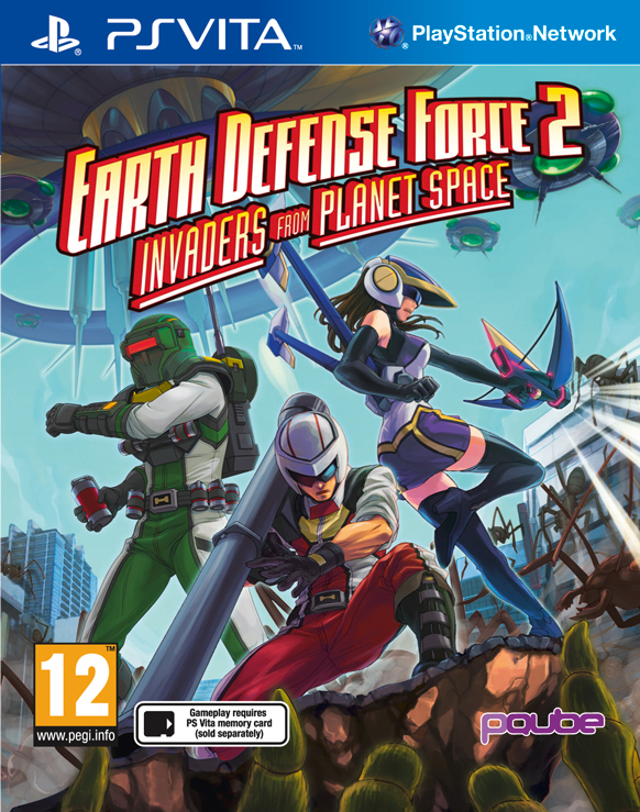 Earth Defense Force 2: Invaders From Planet Space Cover