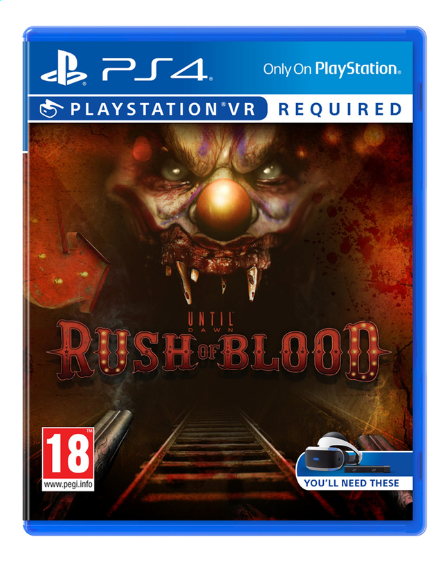 Until Dawn: Rush of Blood Cover