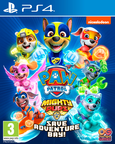 PAW Patrol: Mighty Pups Save Adventure Bay Cover