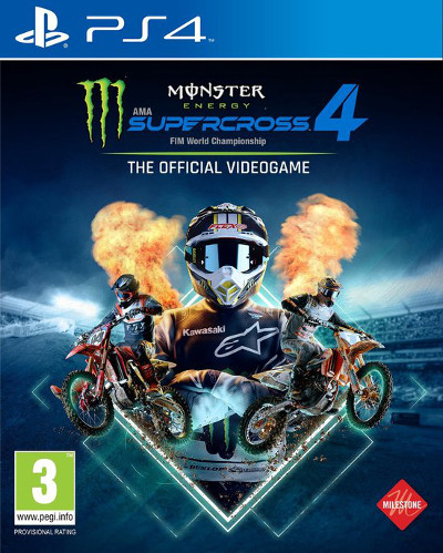 Monster Energy Supercross - The Official Videogame 4 Cover