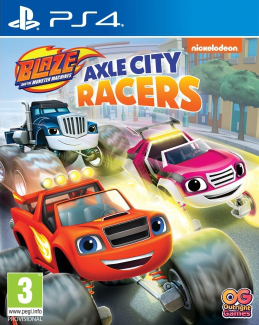 Blaze en de Monsterwielen: Axle City Racers Cover